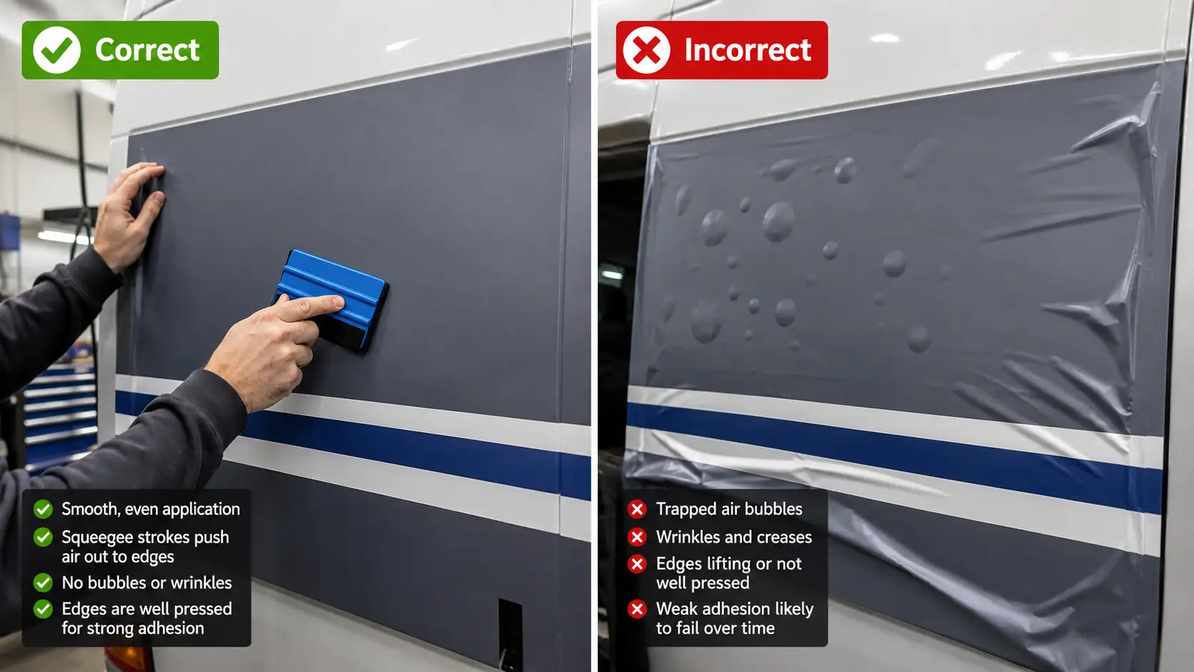 Correct-and-incorrect-PVC-self-adhesive-vinyl-installation-method.webp
